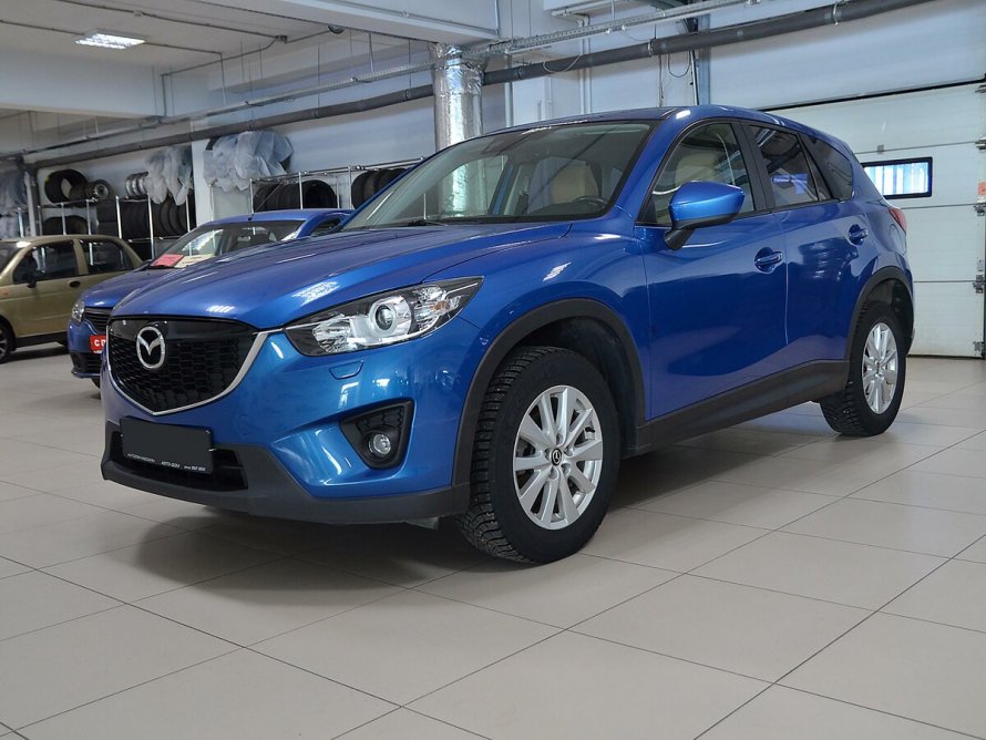 Mazda CX 5 синяя