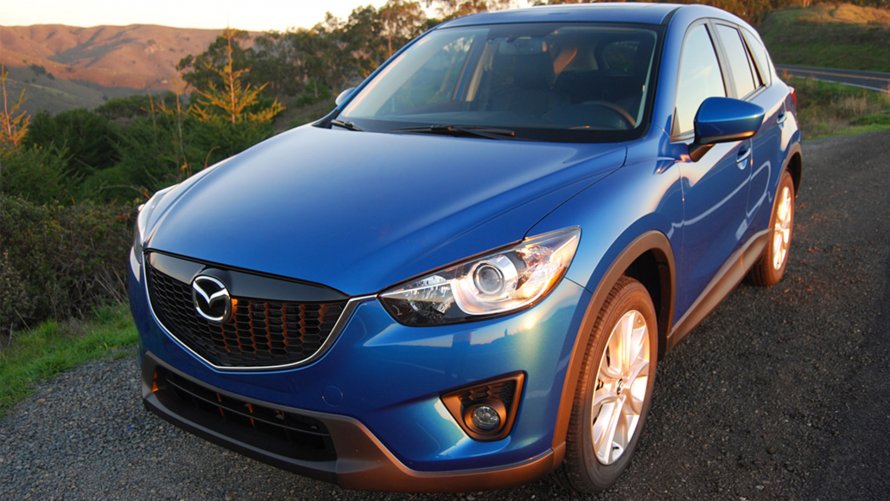 Mazda CX 5 2013 синяя