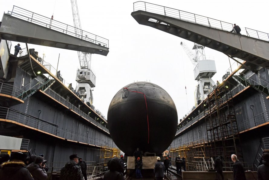 Дизель-электрическая подводная лодка проекта 636.3 «Волхов»