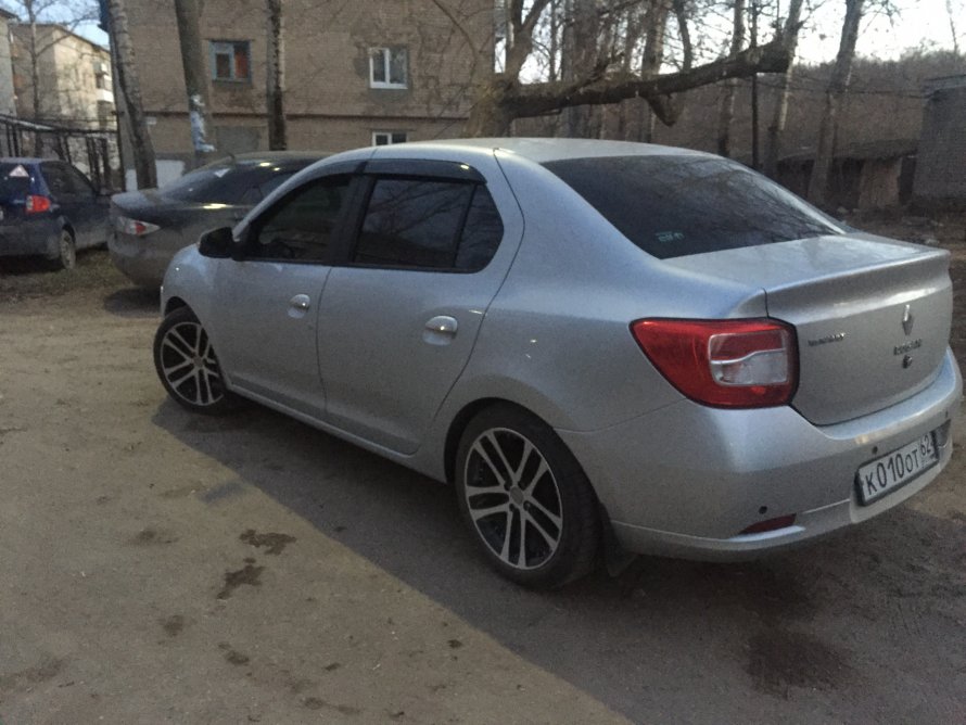 Рено Логан 2 на 17 дисках