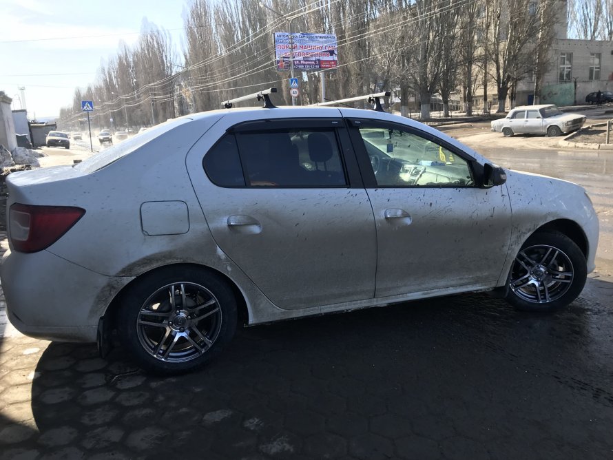Рено Логан 2 на литье 17