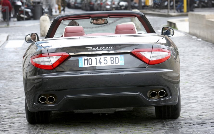 Maserati GRANCABRIO 2010 багажник
