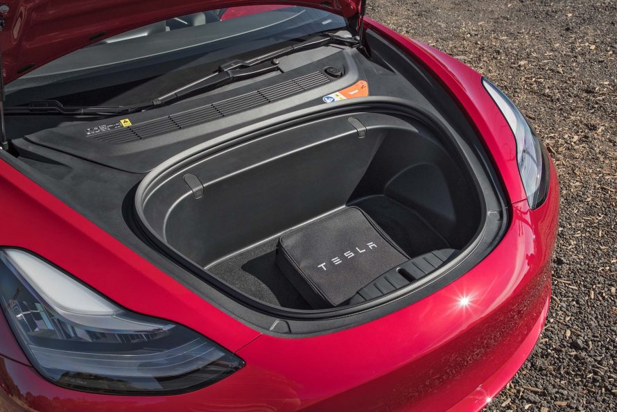 Tesla model s багажник