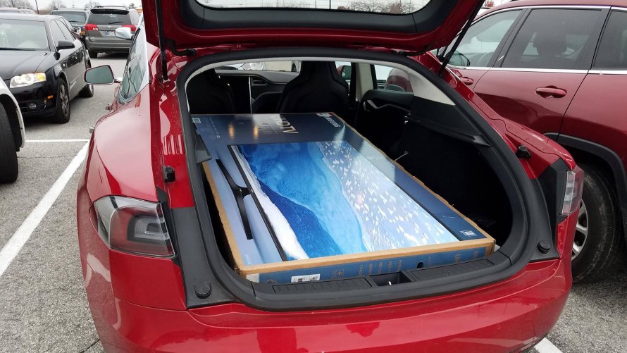 Tesla model 3 багажник