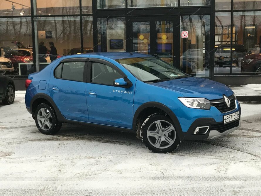 Рено Логан степвей серый