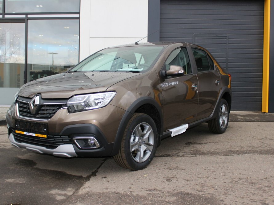 Renault Logan Stepway коричневый