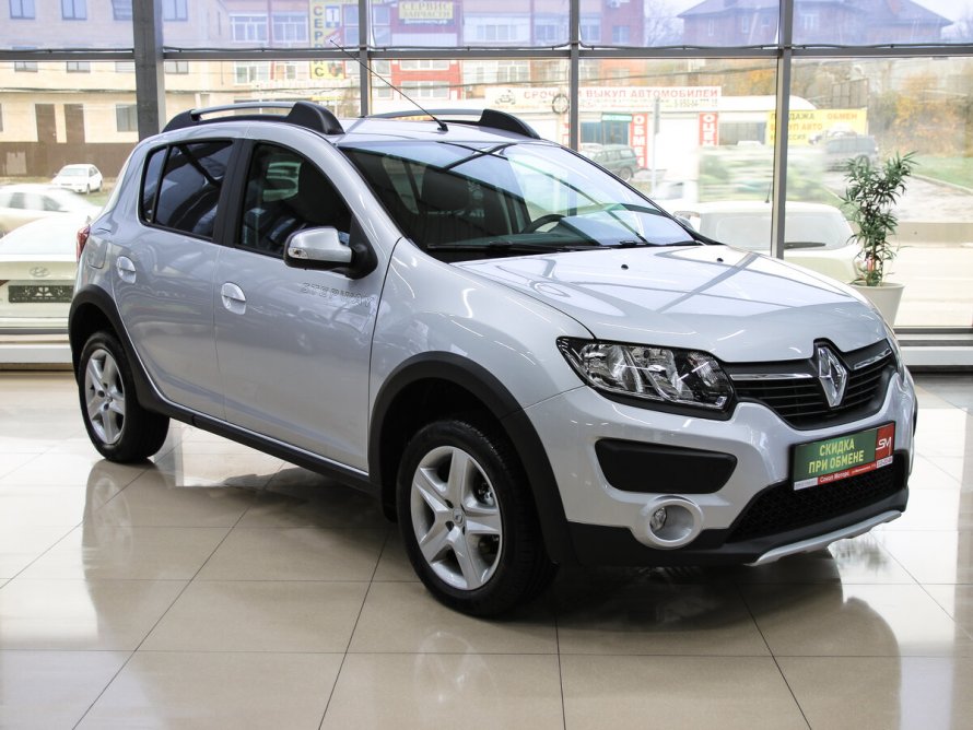 Renault Sandero Stepway 2018 синий