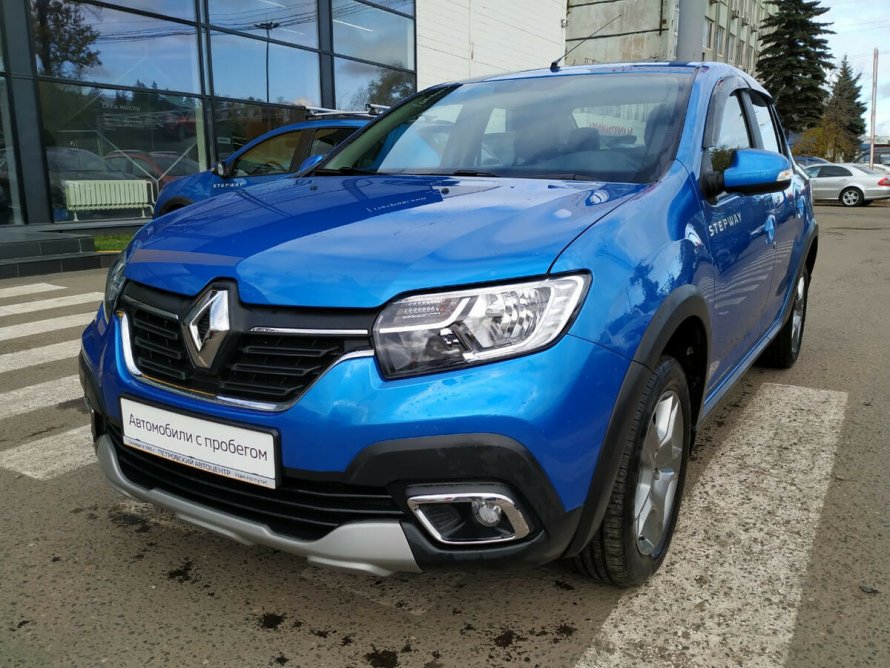 Logan Stepway 2020 синий