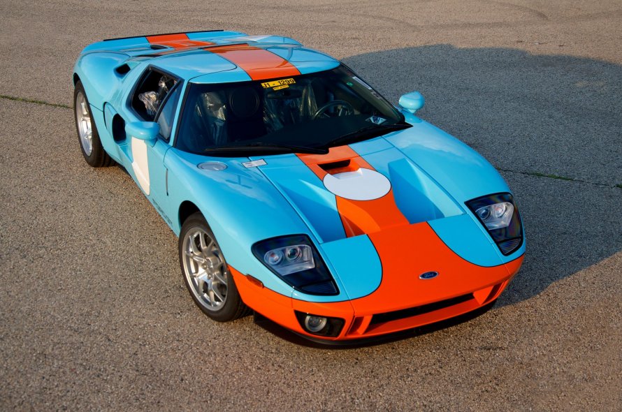 Ford gt 2006 оранжевый