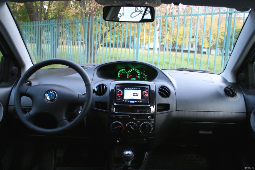 Geely MK 2013 салон