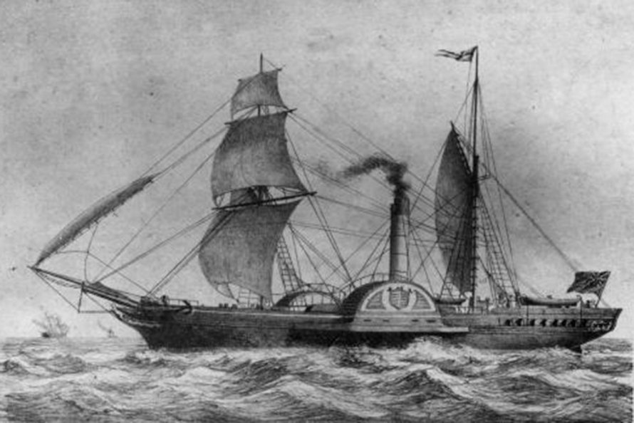 Пароход Сириус 1838