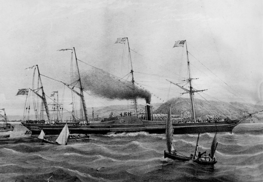 Пароход Грейт Уэстерн 1838