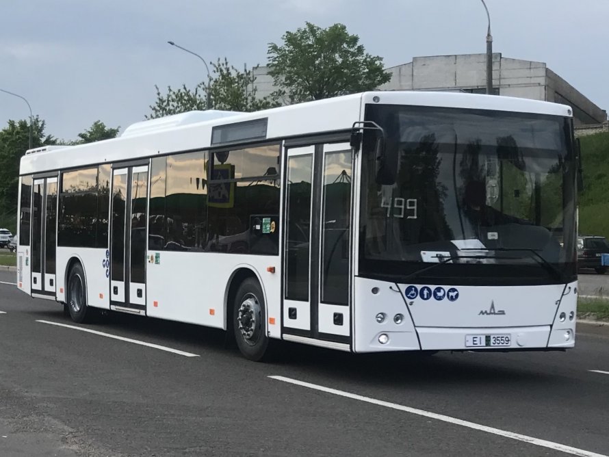 Автобус МАЗ 203 внутри