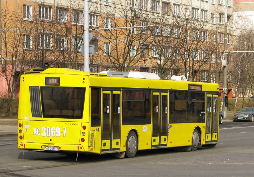МАЗ 203 цвета