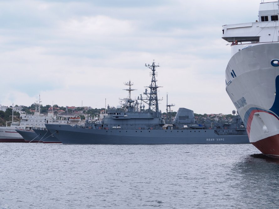 Корабля Черноморского флота «Иван Хурс»