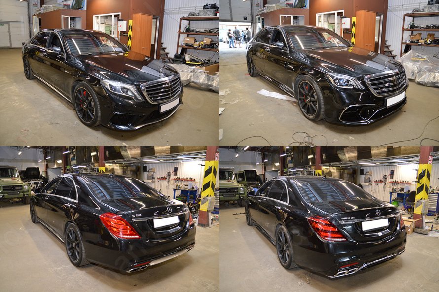 Комплект рестайлинга w222 AMG