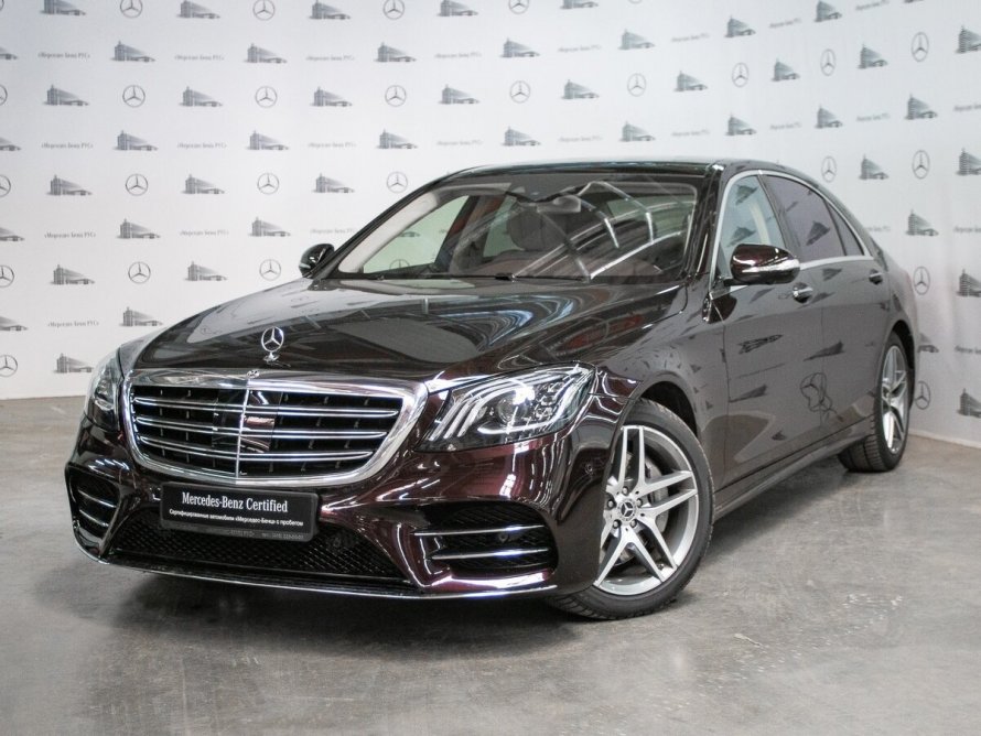Mercedes w222 s560 черный
