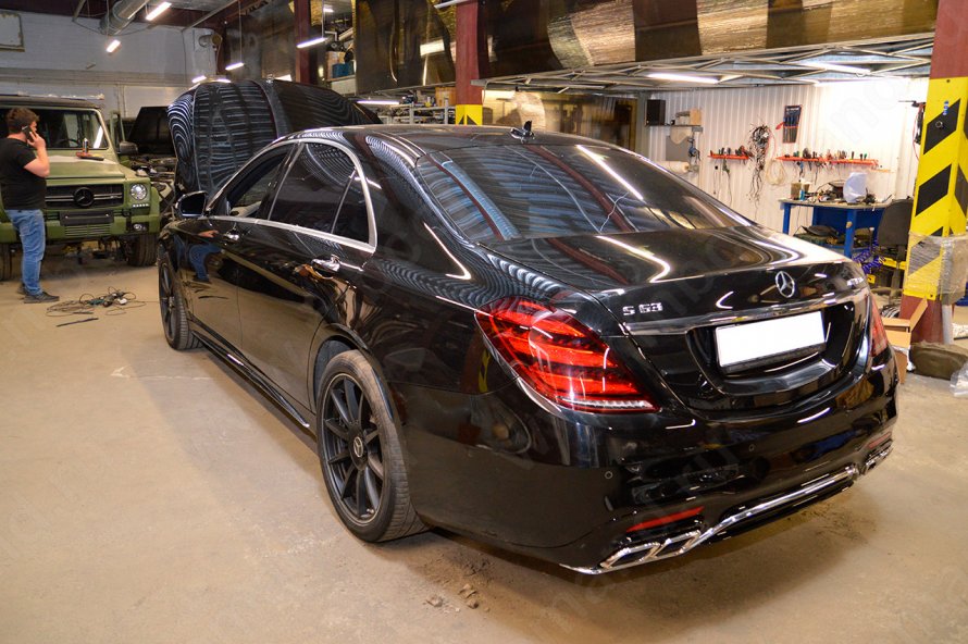 Mercedes 222 Restyling