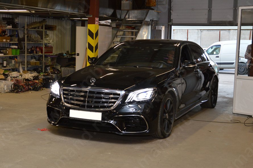 Mercedes 222 AMG 63 Рестайлинг