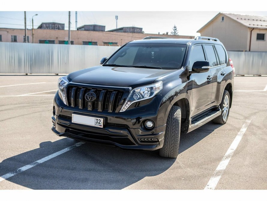 Toyota Land Cruiser Prado 2016 антихром