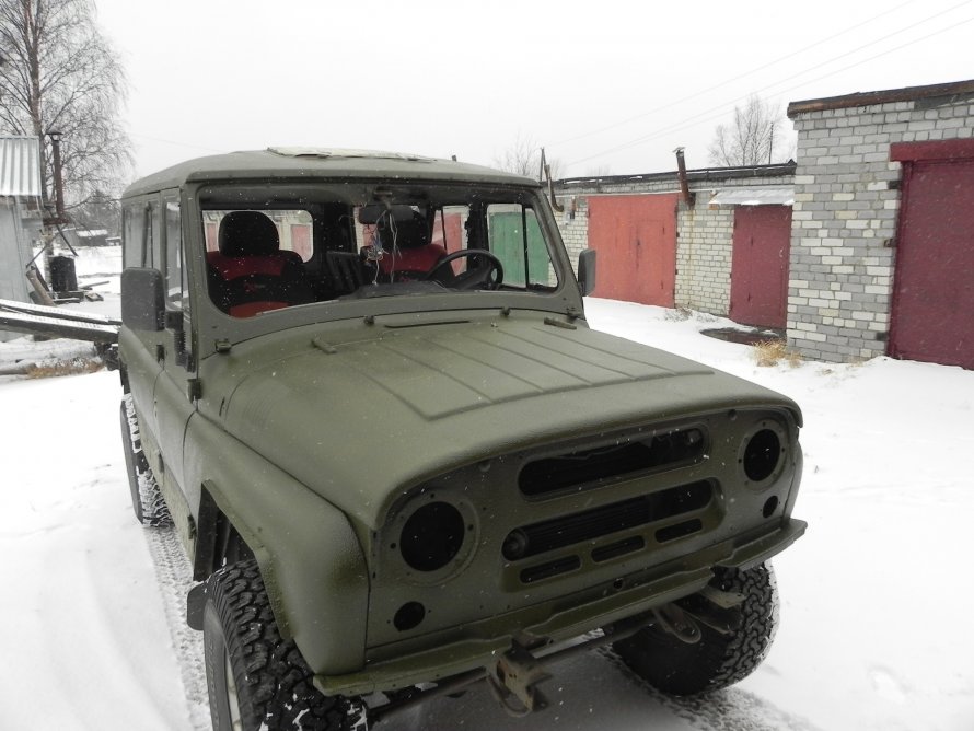 УАЗ 3151 крашенный раптором