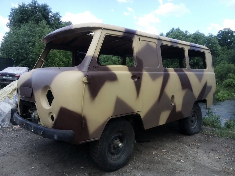 УАЗ бортовой белая ночь Раптор