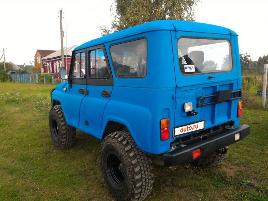 УАЗ 469 синий Раптор
