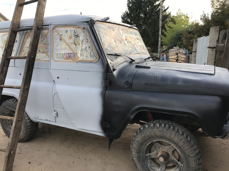 УАЗ Хантер черный Раптор