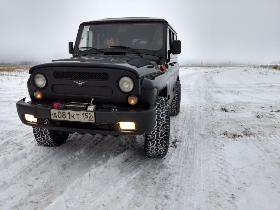 33/12.5/15 На УАЗ Хантер