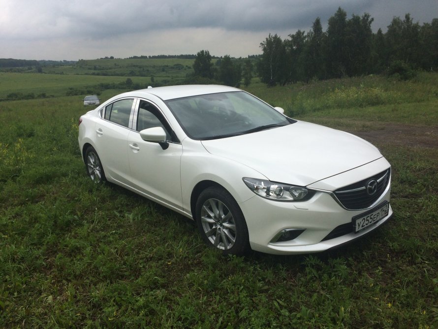 Mazda 6 2014 белый перламутр