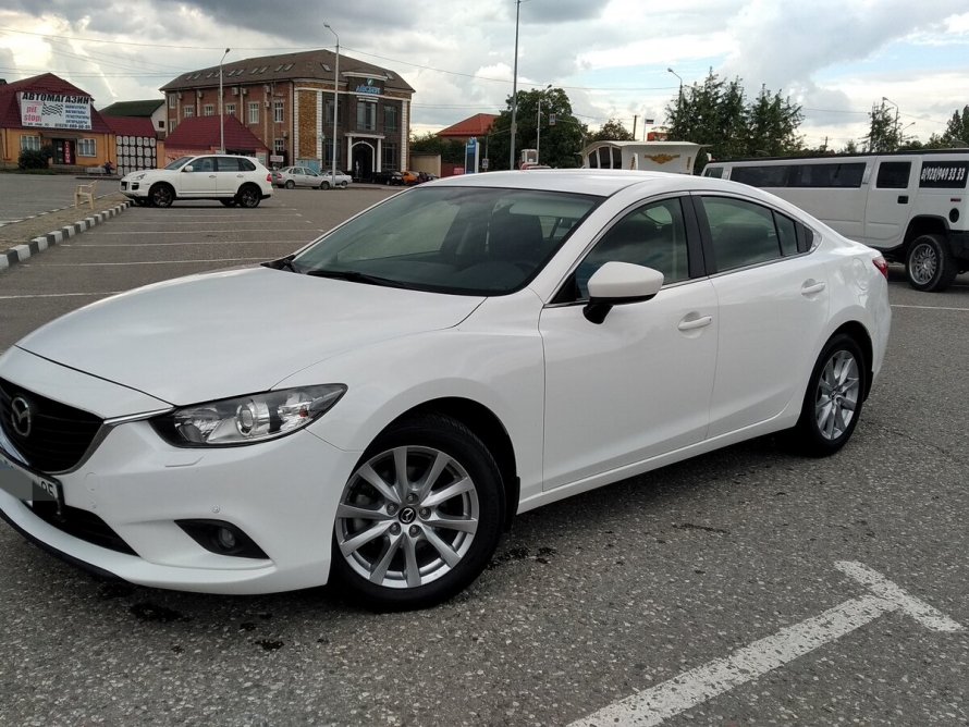 Mazda 6 GH белый перламутр