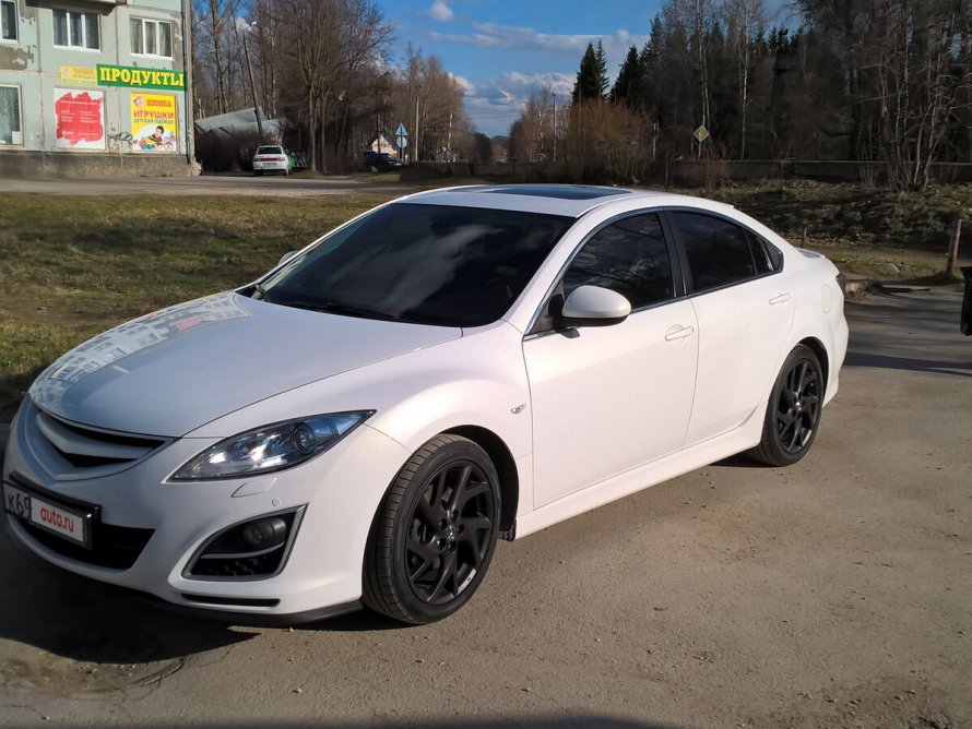 Mazda 6 GH белый перламутр