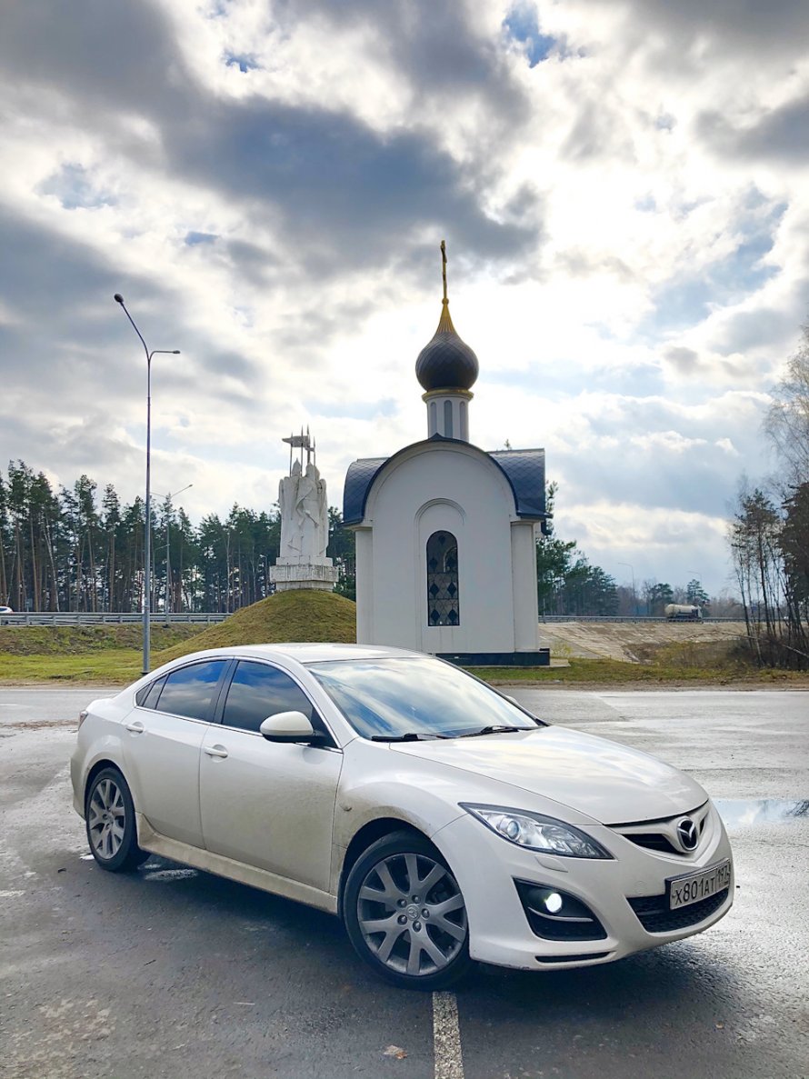 Мазда 6 2020 белая перламутровая
