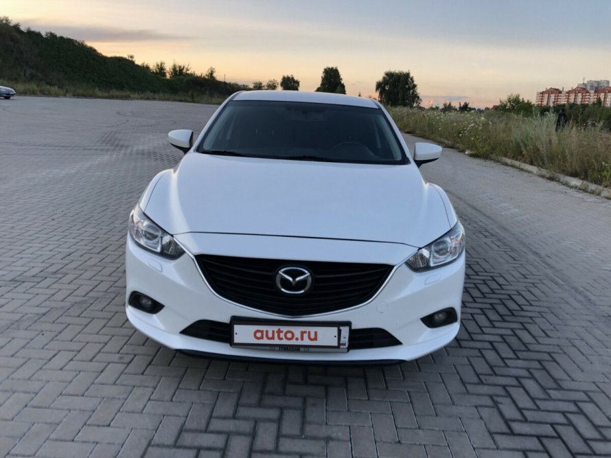Mazda 6 белая