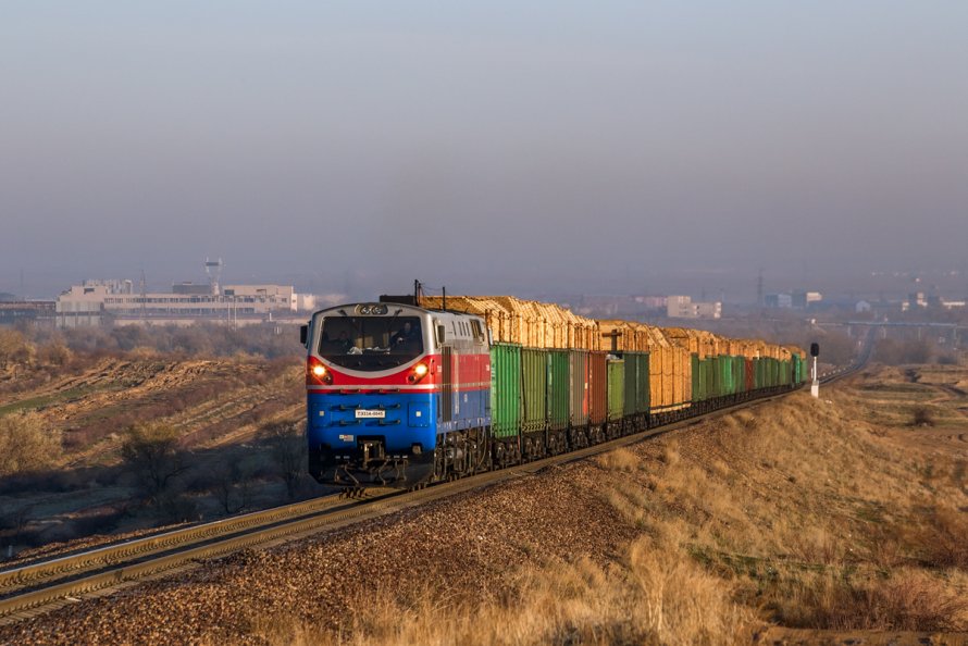 Перегон тэ33а по России