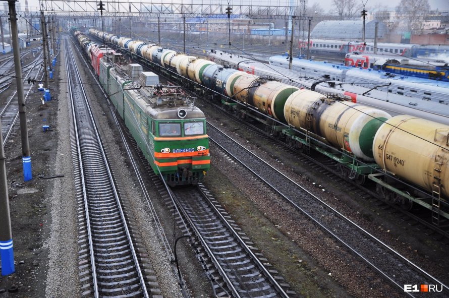 Пожарный поезд станций Советская гавань сортировочная