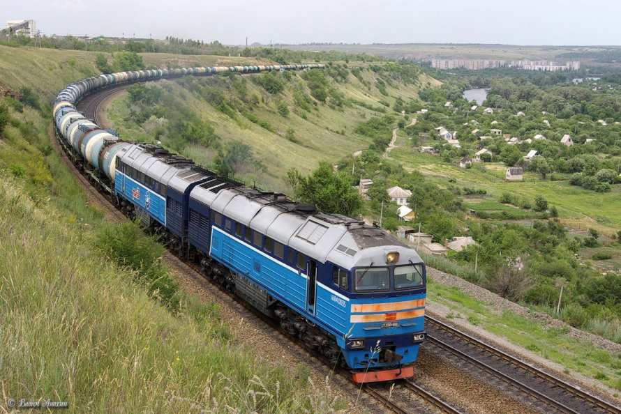 Грузовые поезда России