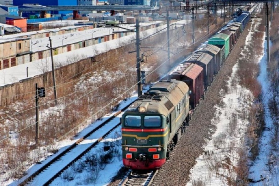 Грузовые поезда России