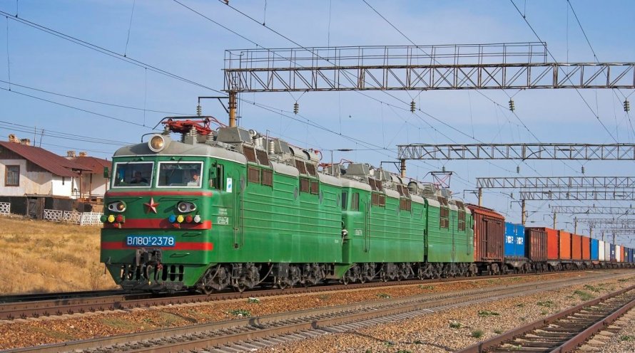 Электровозы вл80с Казахстана