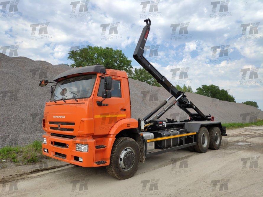 КАМАЗ 6520 мультилифт Hiab 20s59