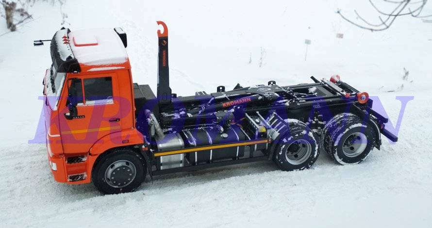 КАМАЗ 6580 мультилифт