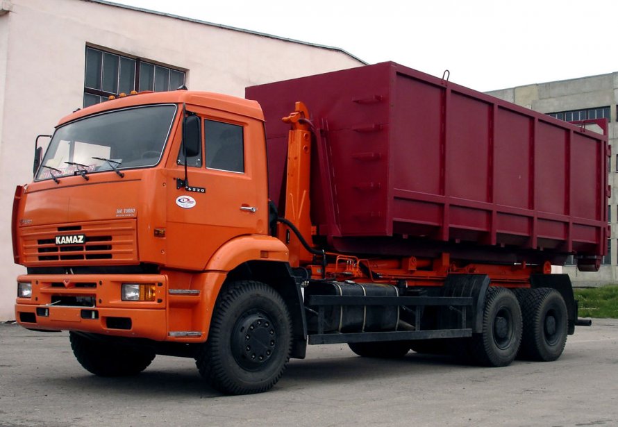 Пухто КАМАЗ 27 м3