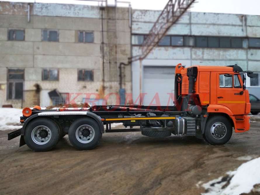 Крюковой погрузчик Palfinger PH t20 на шасси КАМАЗ 6520