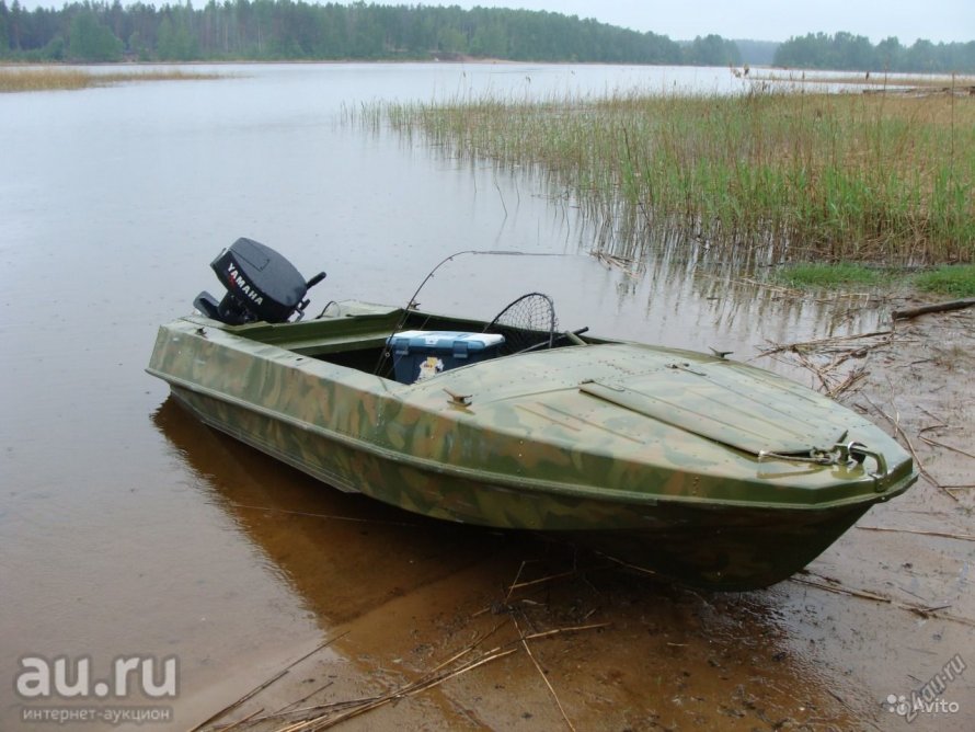 Лодка алюминиевая Обь