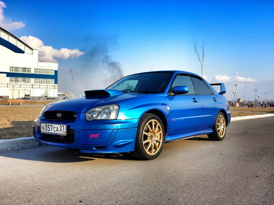 Субару WRX STI 2004 В стоке