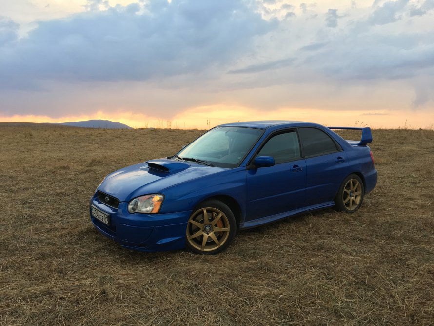 Субару Импреза WRX STI конь