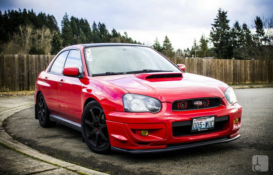 Subaru Impreza 2006 Red