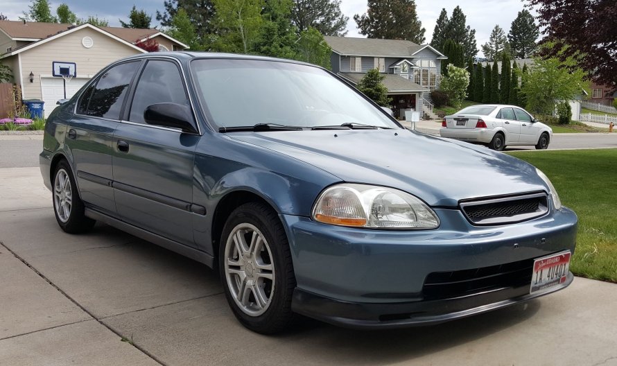 Honda Civic 6 Hatchback полный привод автомат