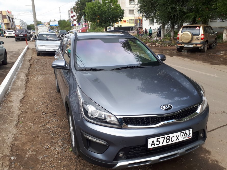 Kia Rio x-line Urban Grey