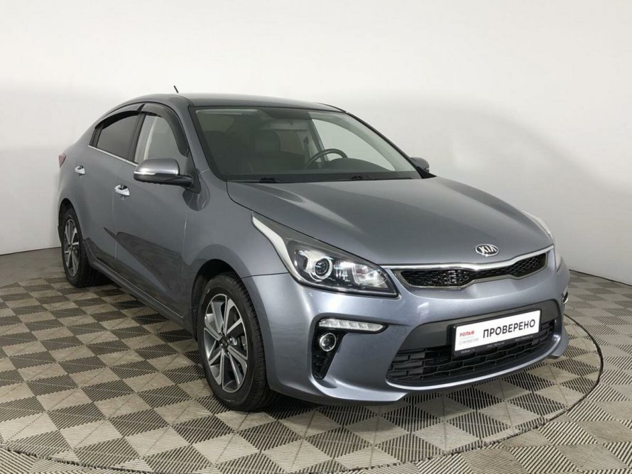 Kia Rio 2017 серая